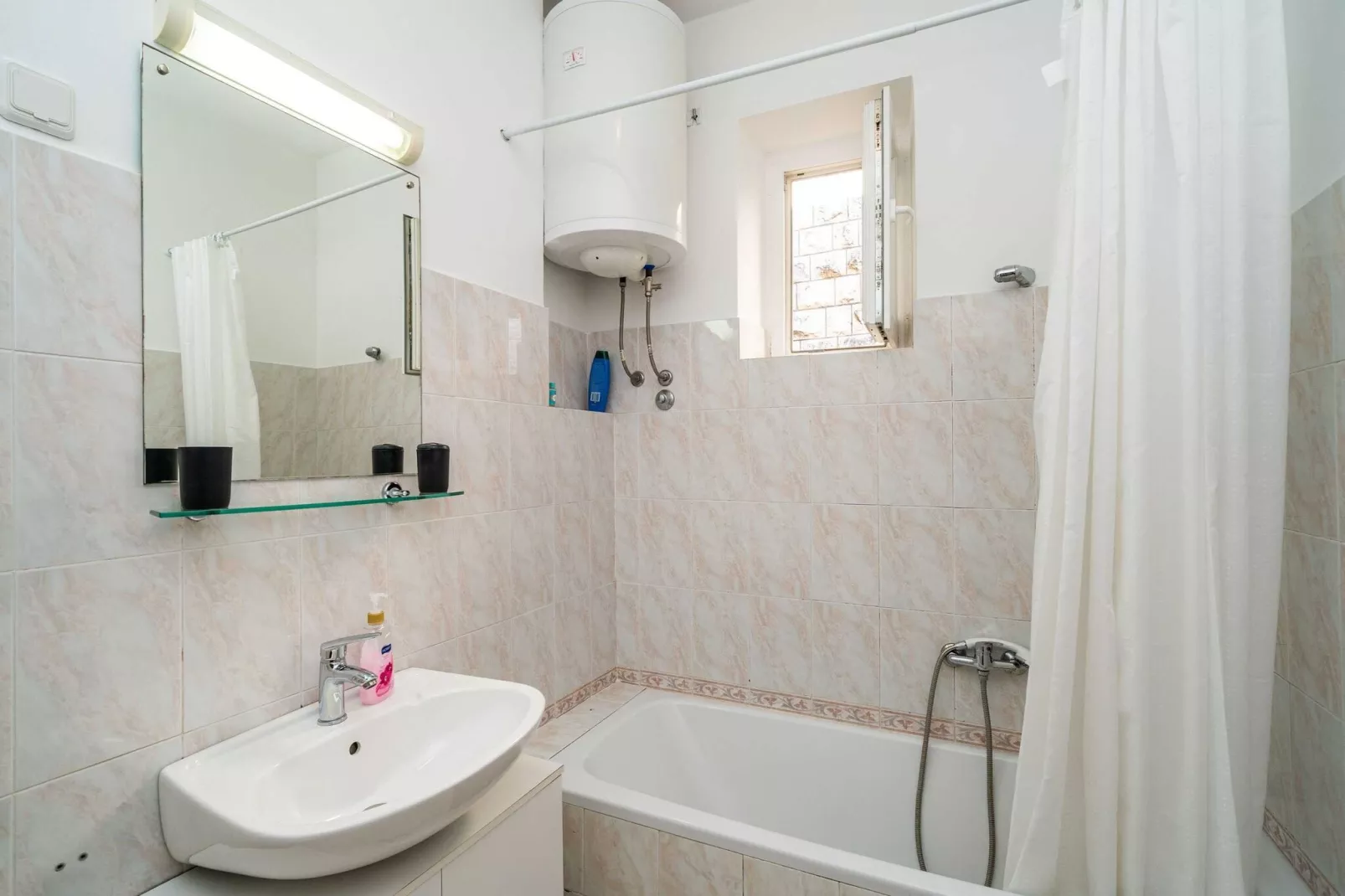 Apartments Sisic - Two Bedroom Apartment with Terrace-Bathroom