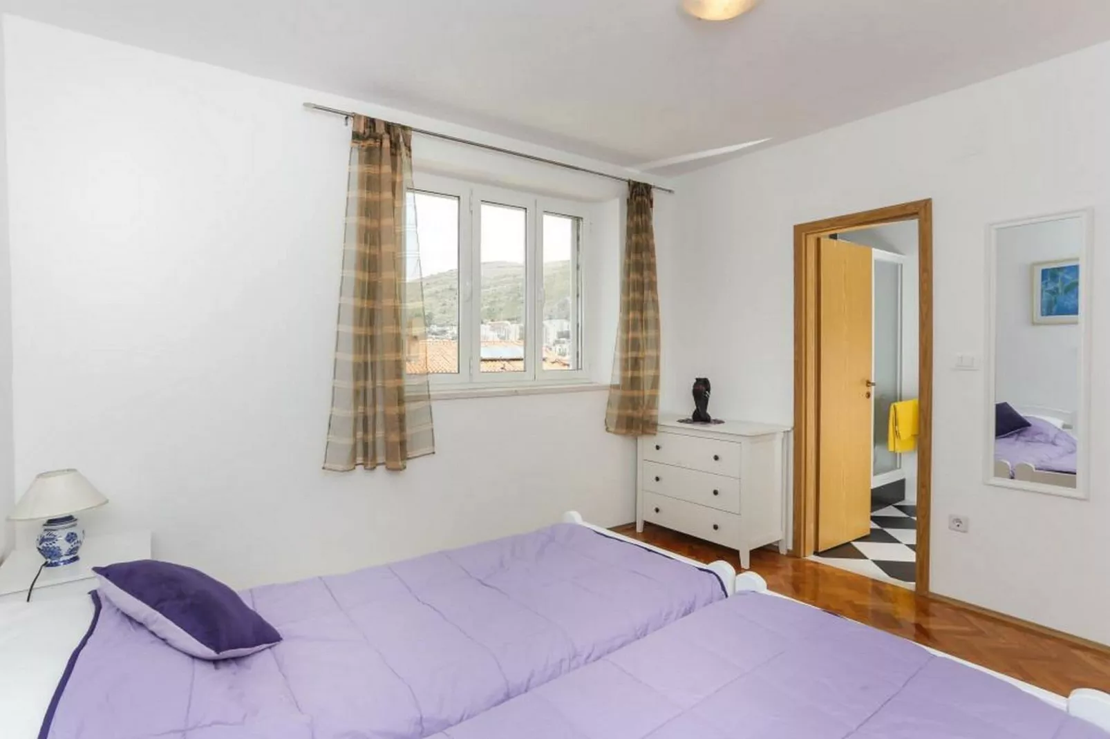 Apartments Sisic - One Bedroom Apartment with Terrace-Bedroom