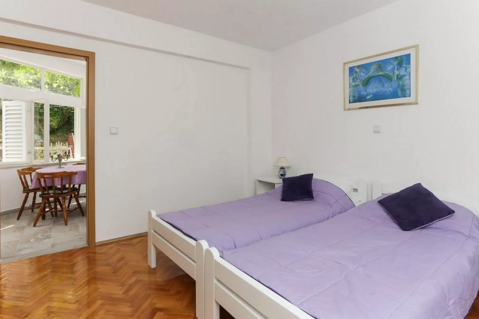Apartments Sisic - One Bedroom Apartment with Terrace-Bedroom