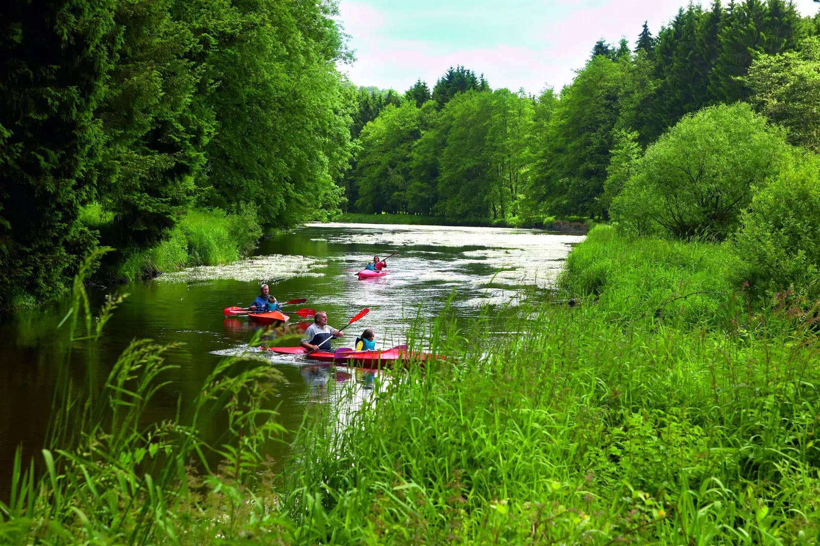 Moulin Nawès-Gebiete Sommer 20 km