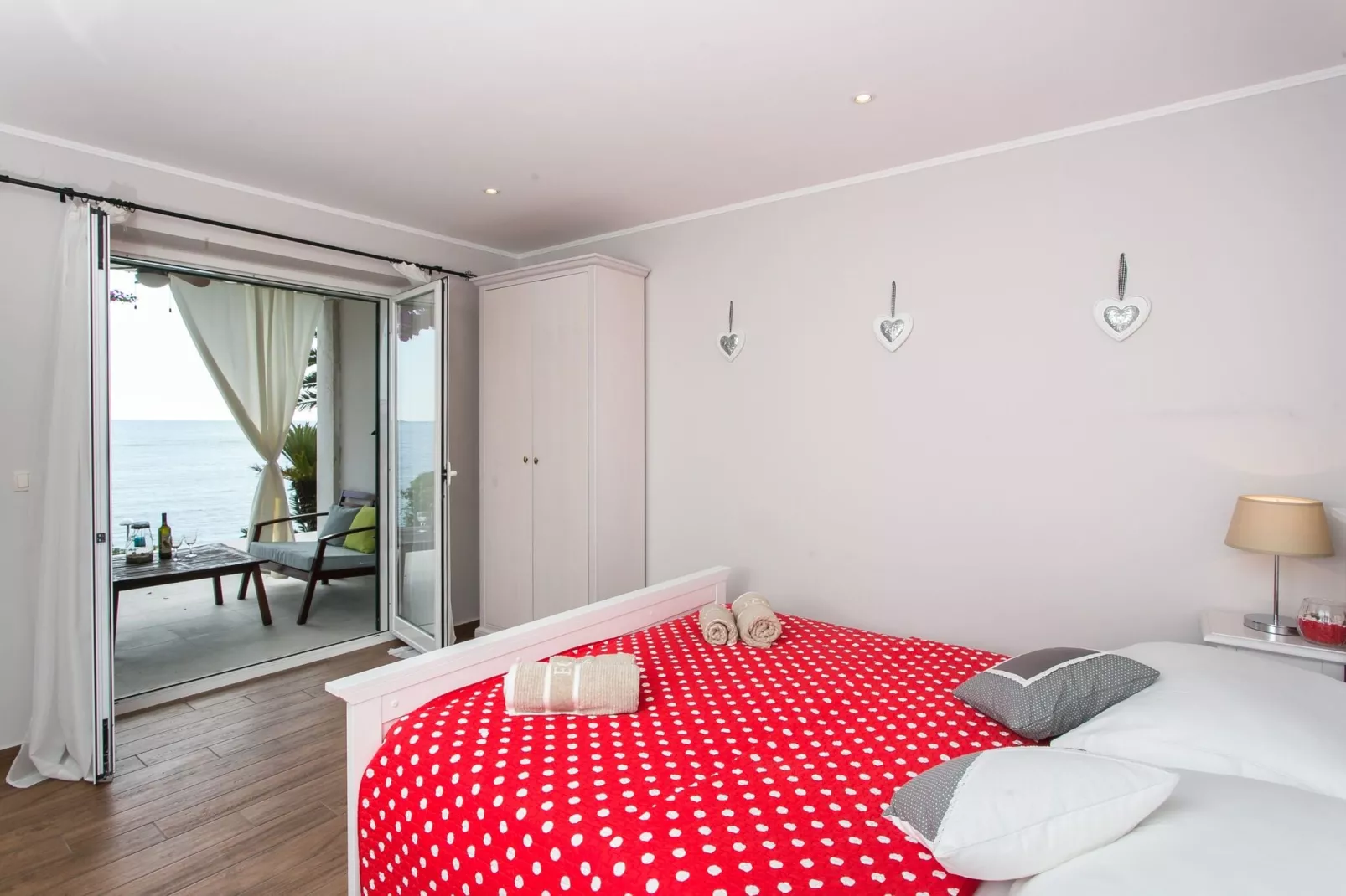 Villa Mirjana - Studio Apartment with Terrace and Sea View (Bogumila)-View
