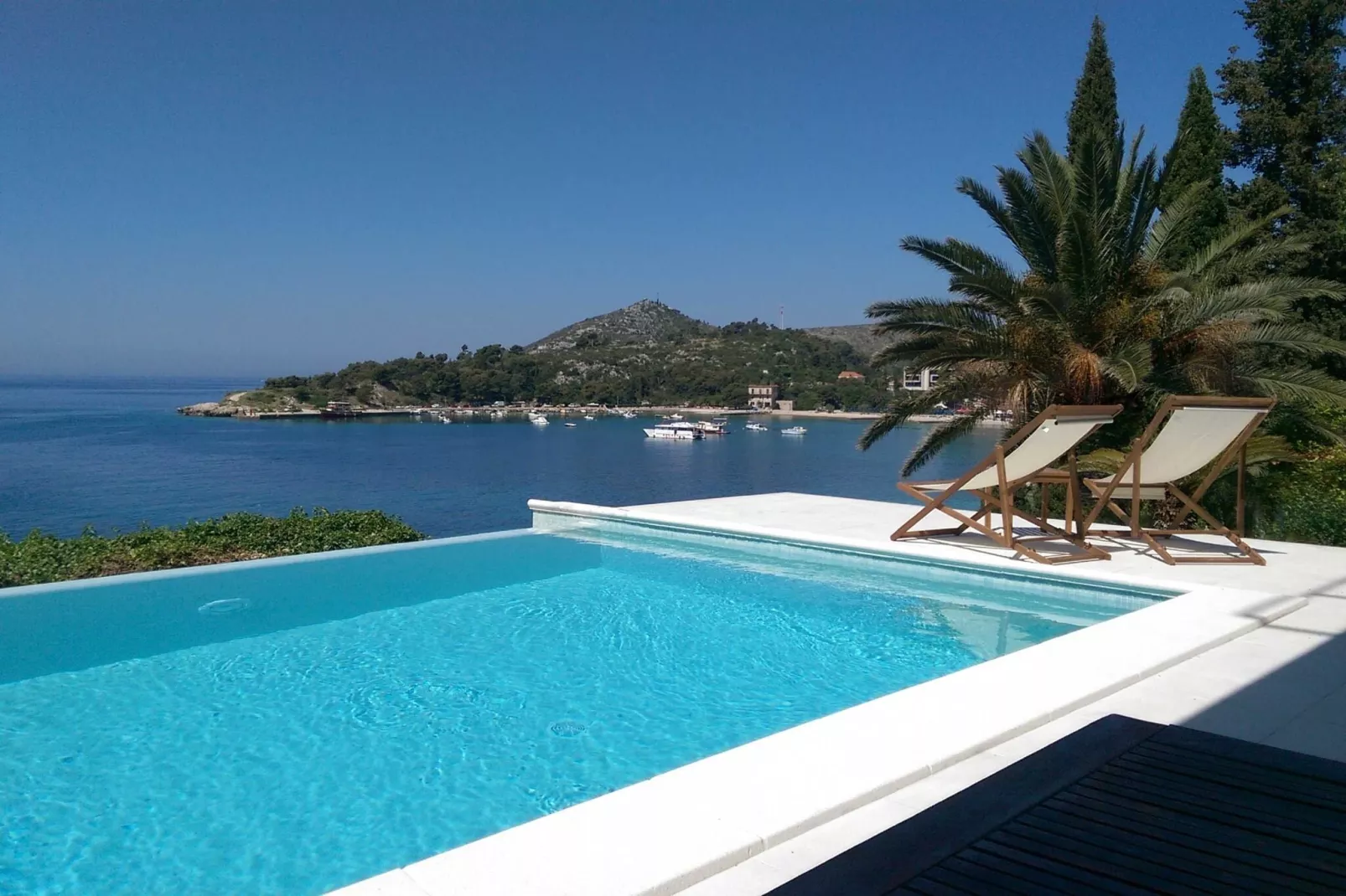 Villa Mirjana - Standard Studio Apartment with Terrace and Sea View (Lavanda)-View