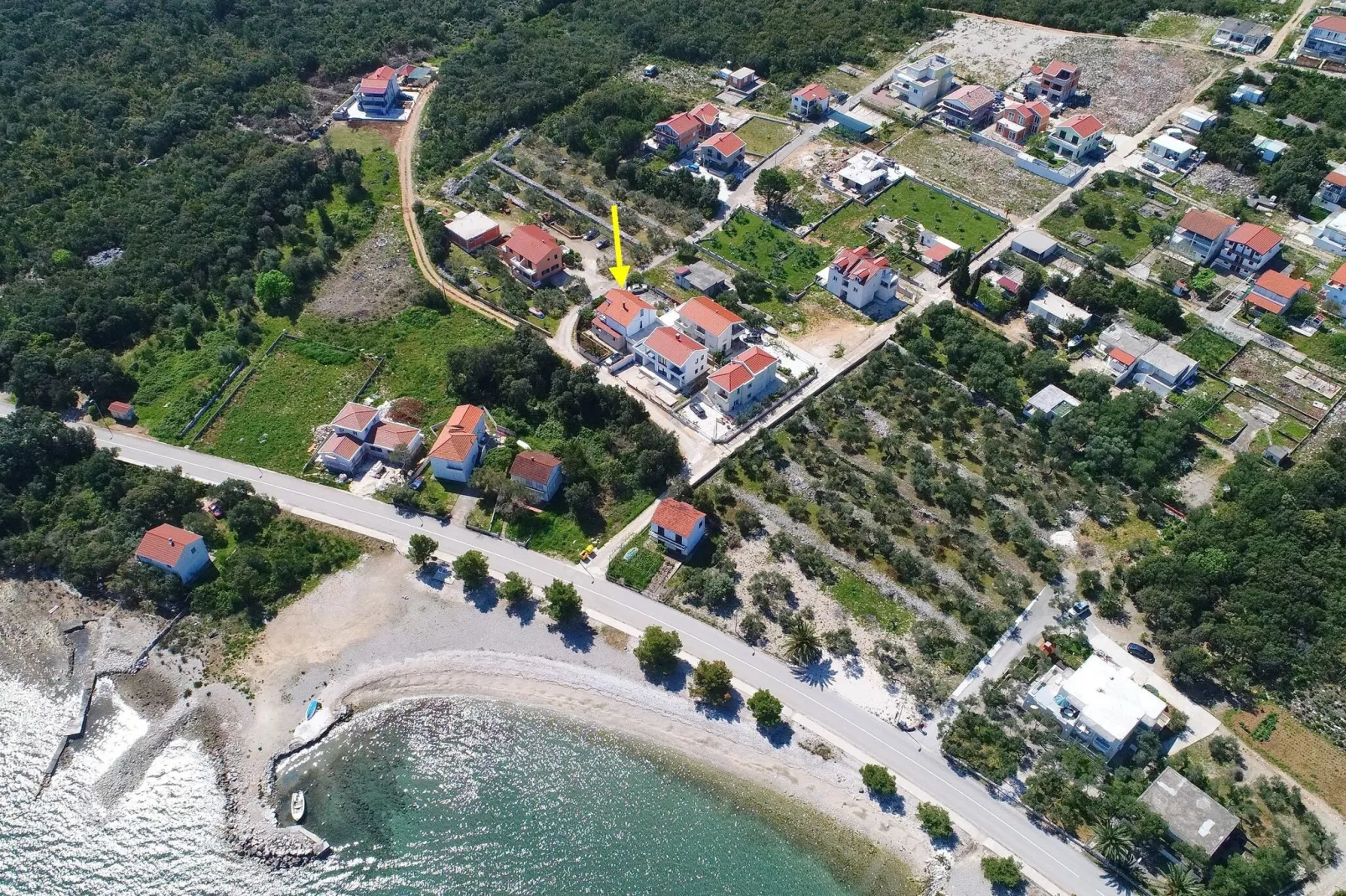 Apartments Lemeš - Two Bedroom Apartment with Balcony and Sea View Ap1-Outdoor
