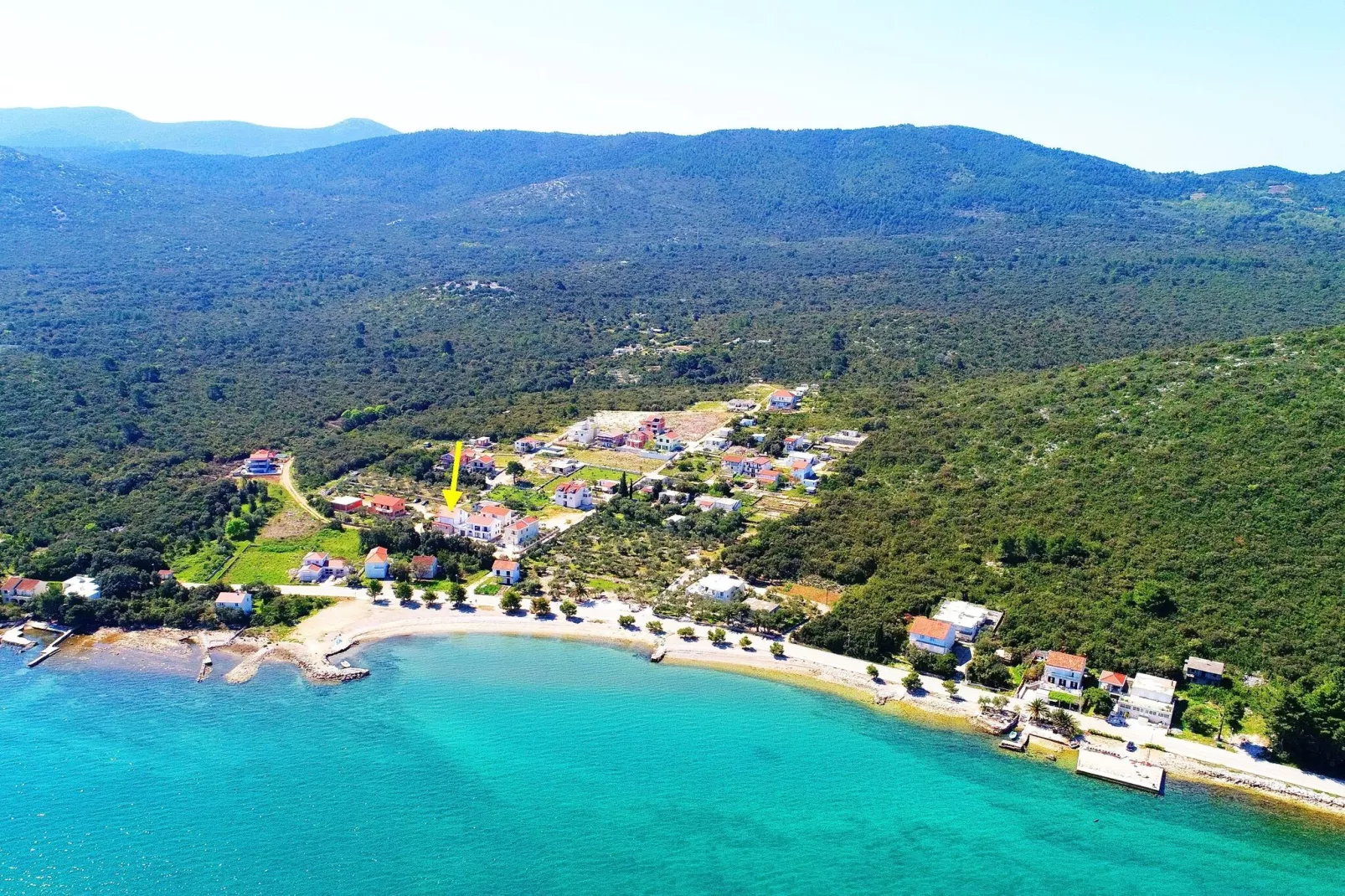 Apartments Lemeš - Two Bedroom Apartment with Balcony and Sea View Ap1-Outdoor