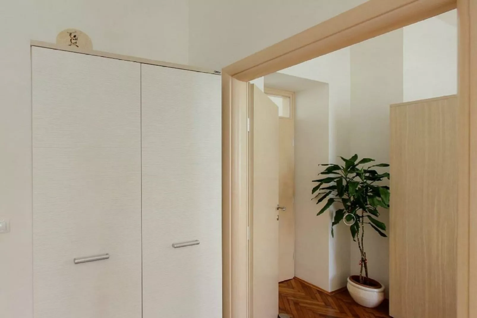 Apartment Mihe - Two-Bedroom Apartment with Balcony and Sea View-Intérieur