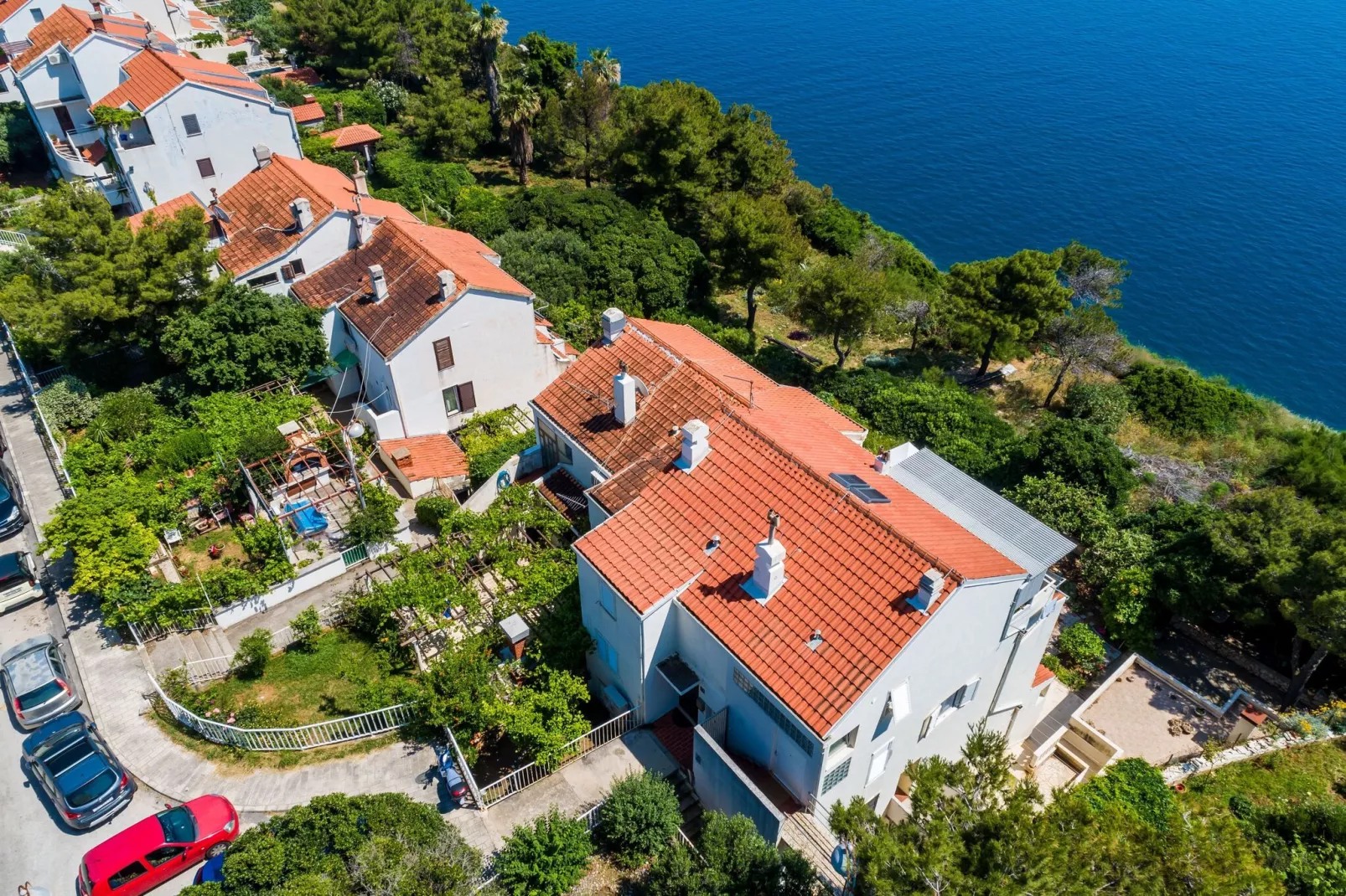 Apartment Edita - Studio with terrace and with Sea View-Vue