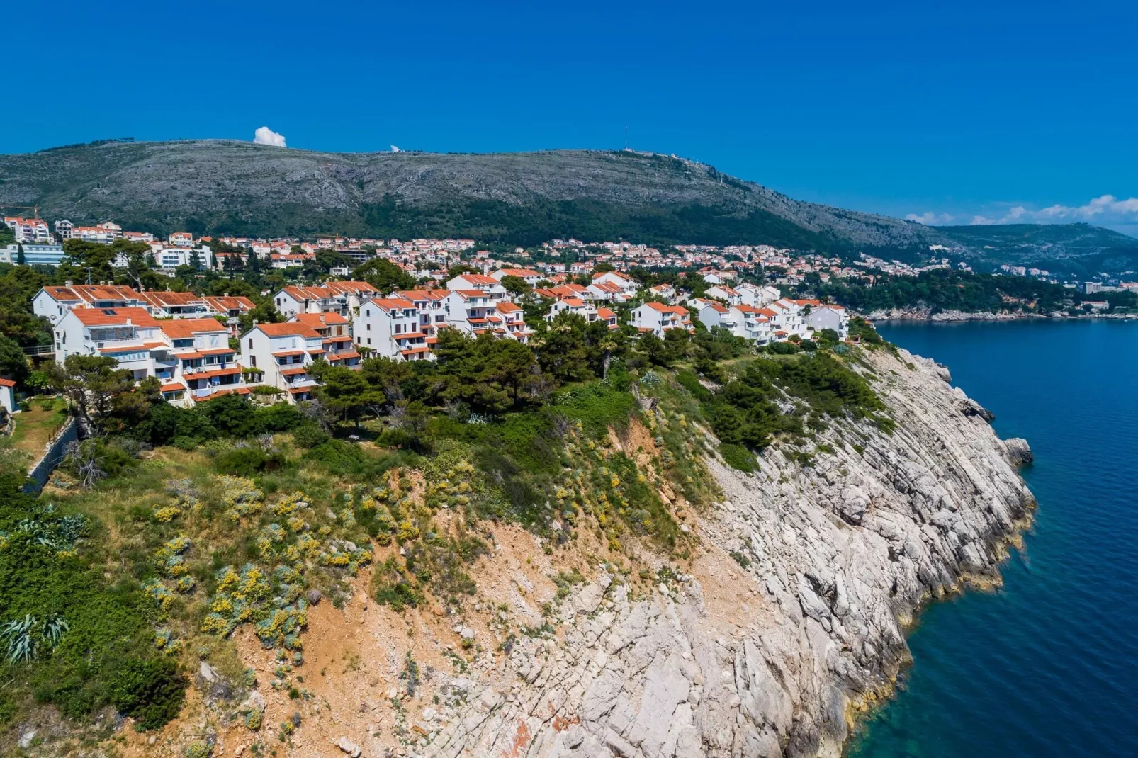 Apartment Edita - Studio with terrace and with Sea View-Vue