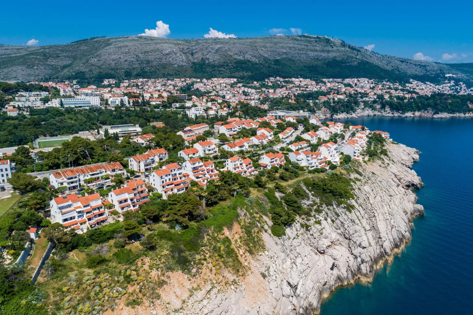 Apartment Edita - Studio with terrace and with Sea View-Vue
