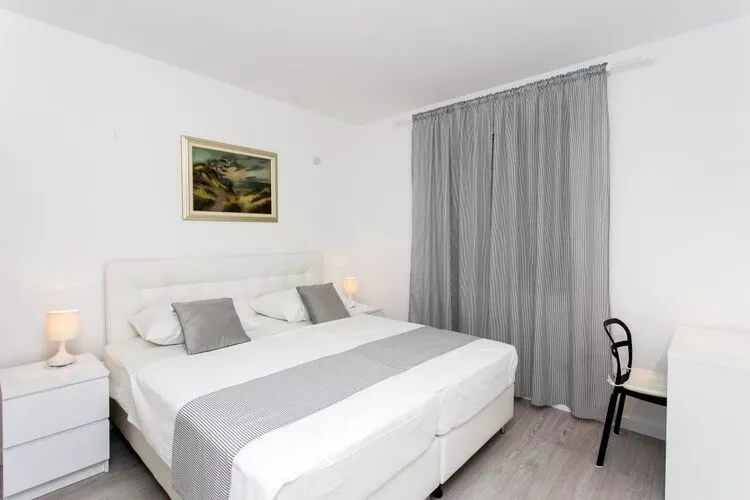 Apartment Dupčić - Two Bedroom Apartment with Balcony-Bedroom