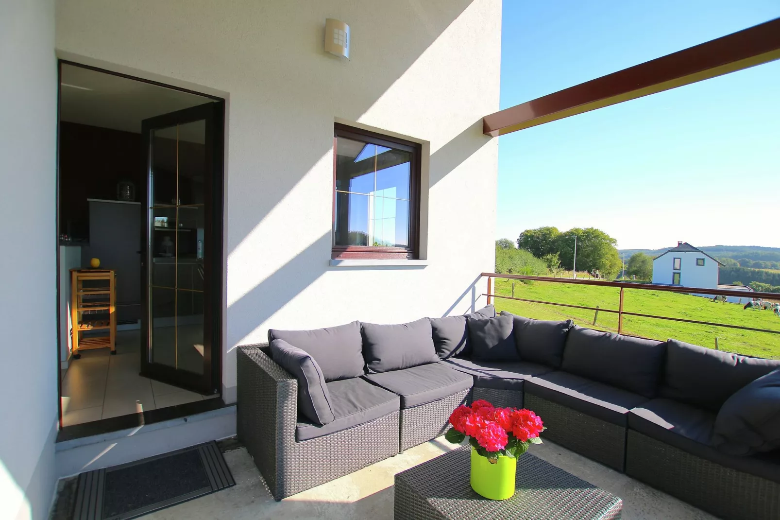 Gîte du Chenay-Balcon-terrasse
