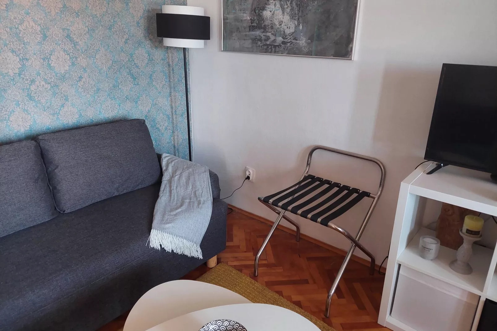 Apartment Saul Cavtat  - One Bedroom Apartment with Terrace and Sea View-Living room