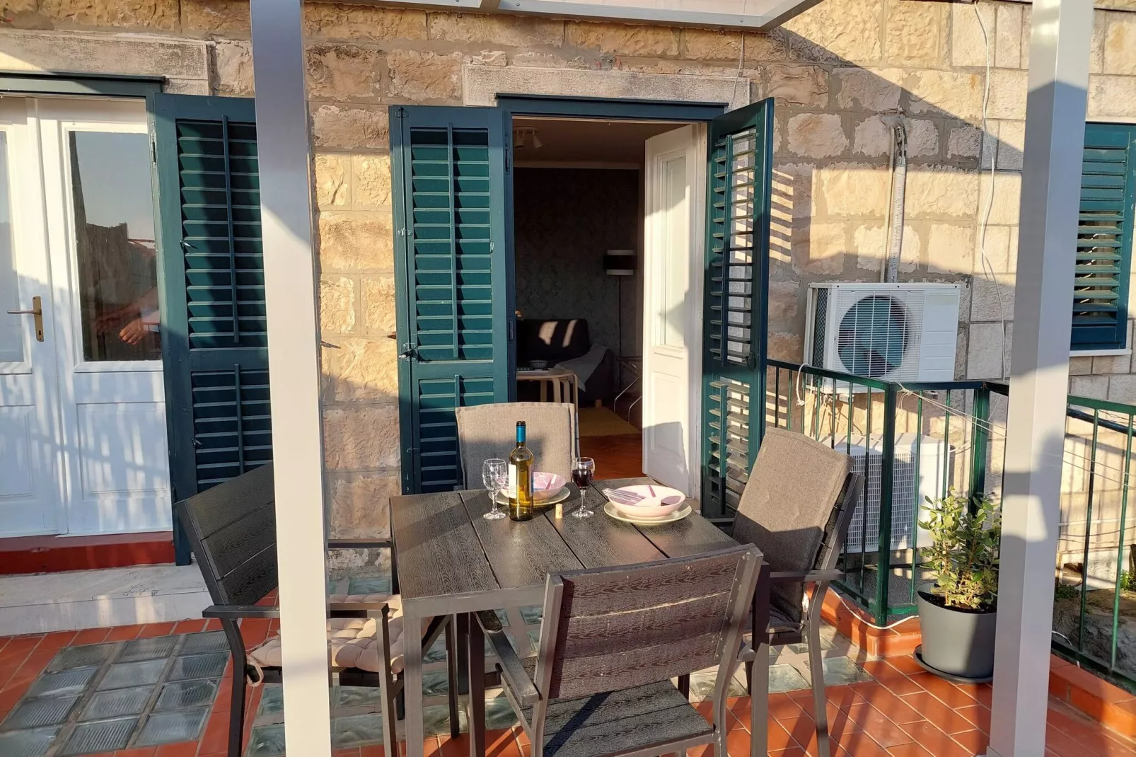 Apartment Saul Cavtat  - One Bedroom Apartment with Terrace and Sea View-Terrace