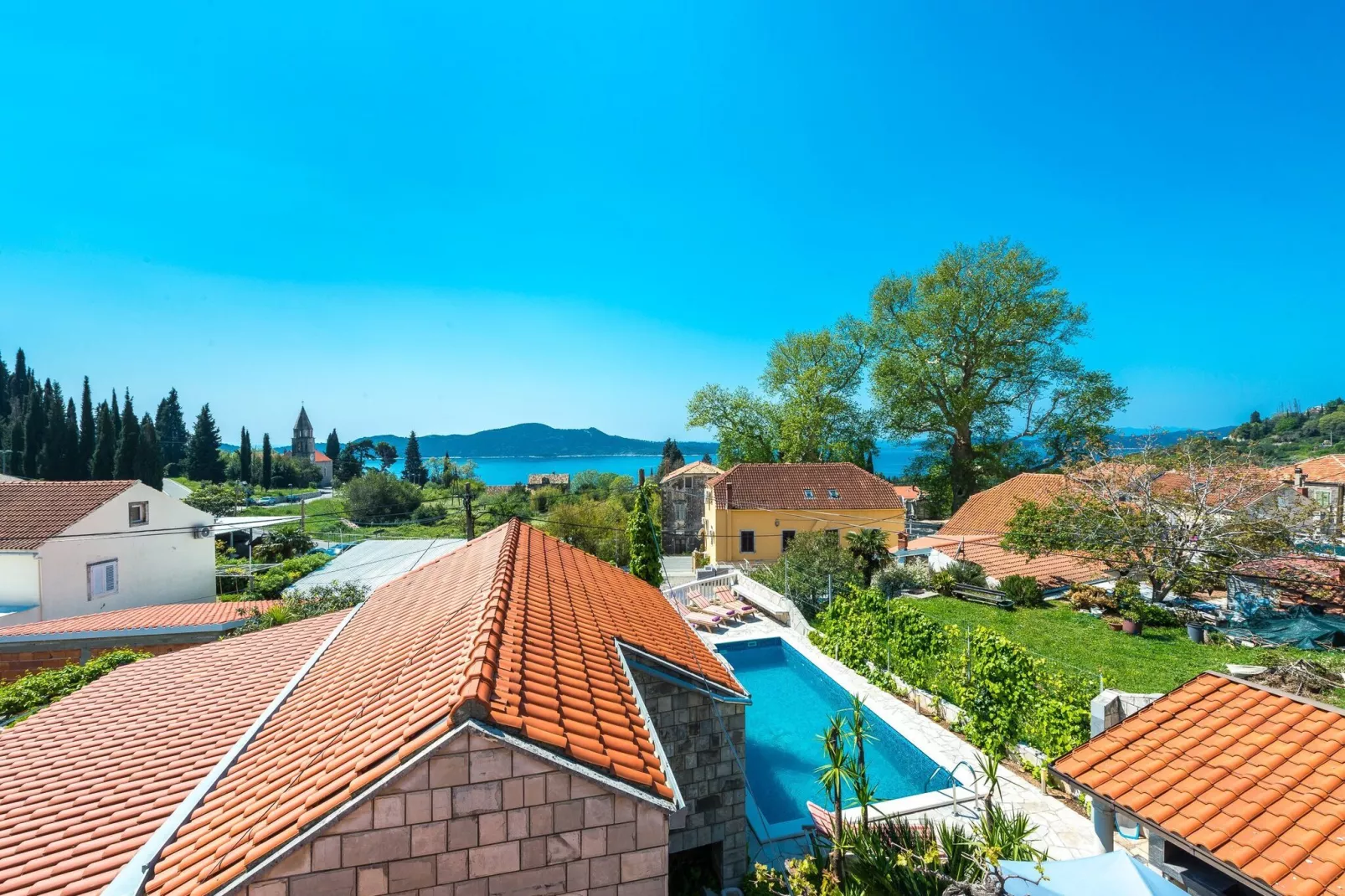 Villa Mia -Three-Bedroom Villa with Swimming Pool-View