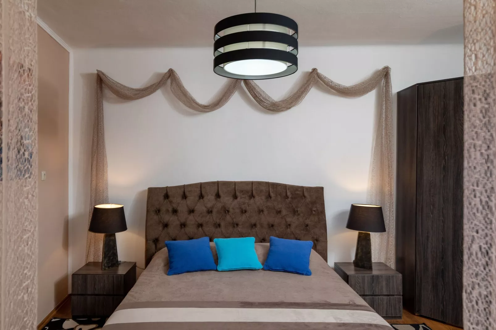Apartment Nina & Kate - Comfort One Bedroom Apartment with Terrace and Sea View-Schlafzimmer