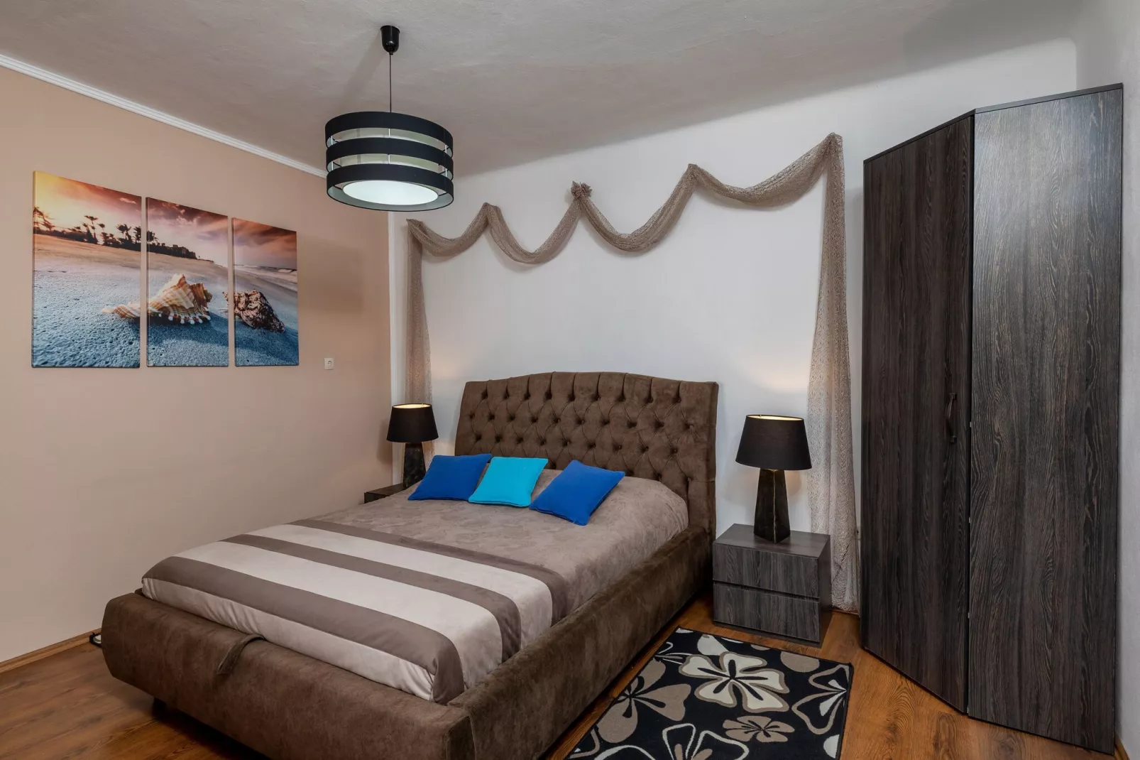 Apartment Nina & Kate - Comfort One Bedroom Apartment with Terrace and Sea View-Schlafzimmer