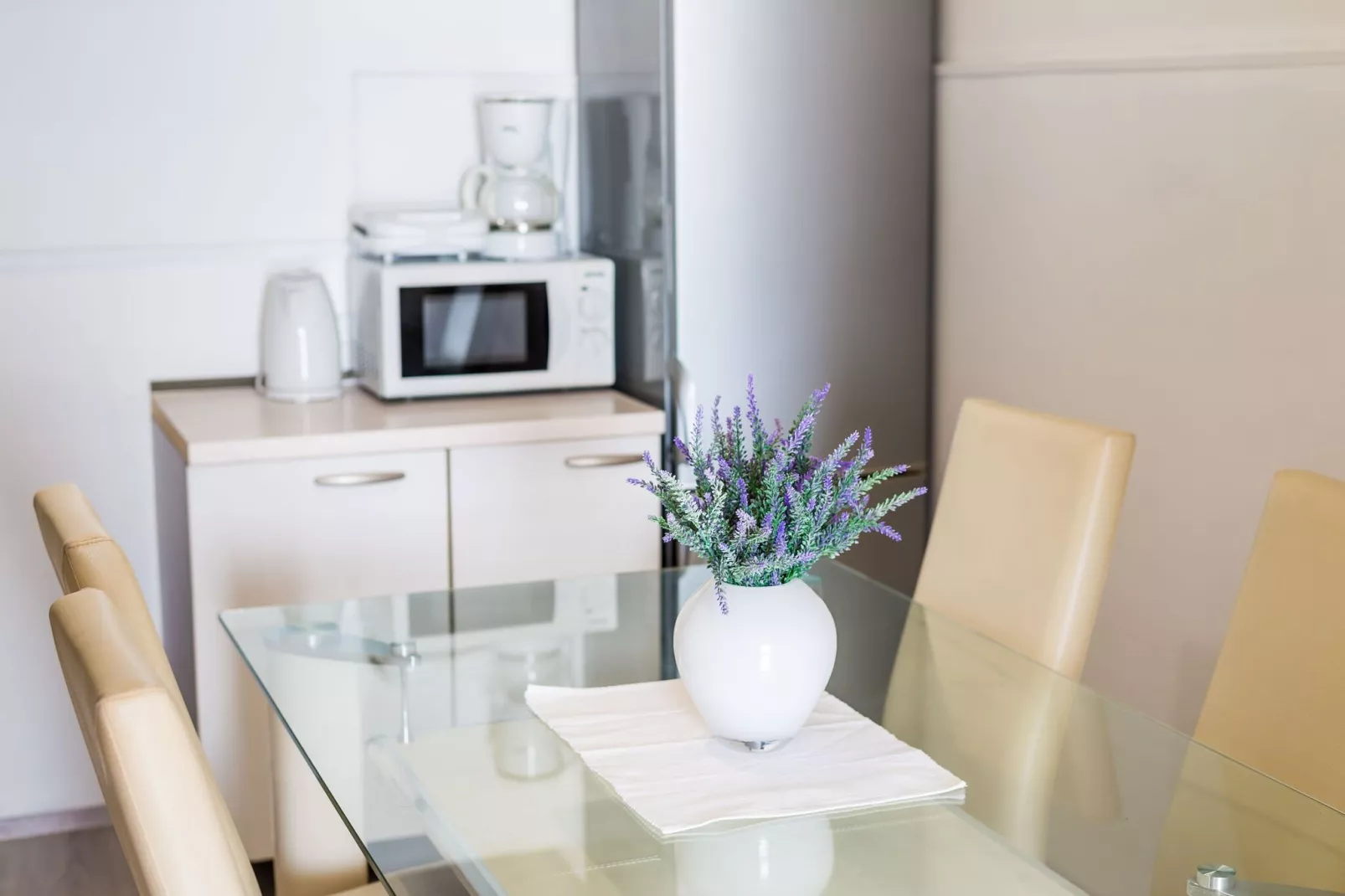 Apartments Isabora - Two-Bedroom Apartment with Terrace and Partial Sea View (Nea)-Dining room