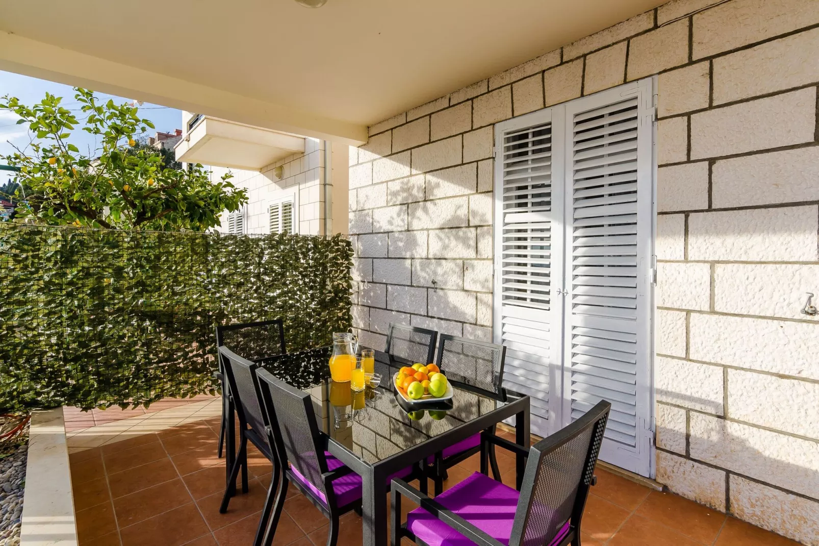 Apartments Isabora - Two-Bedroom Apartment with Terrace and Partial Sea View (Nea)-Terrace