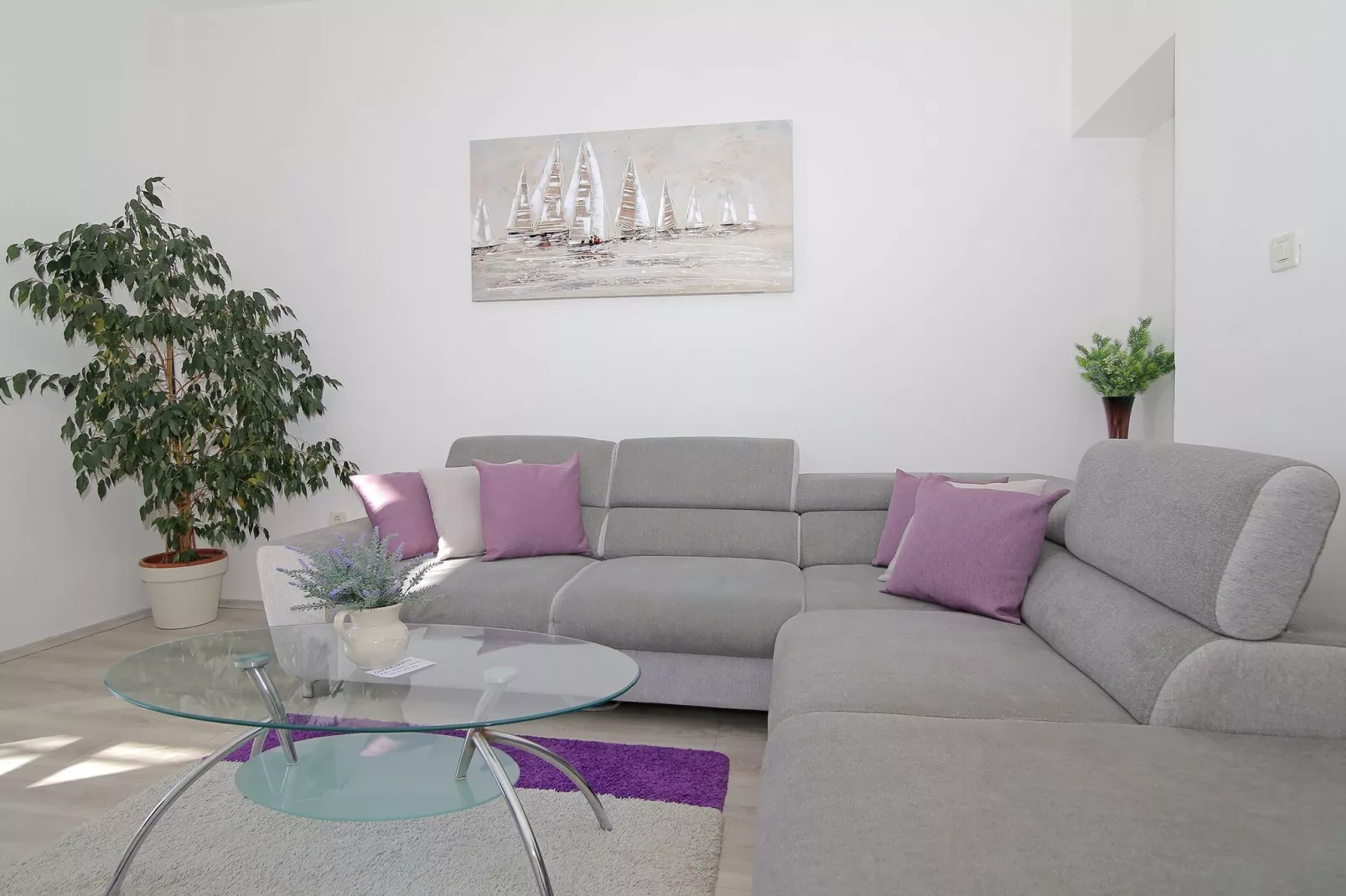Apartments Isabora - Two-Bedroom Apartment with Terrace and Partial Sea View (Nea)-Indoor