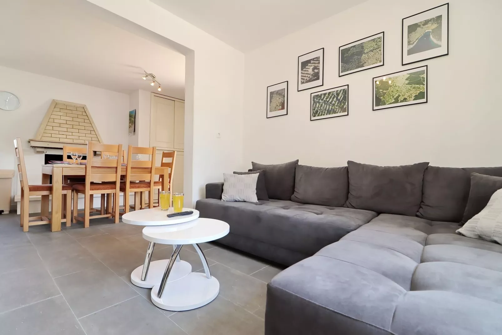 Villa Ivana - Three-Bedroom Villa with Private Pool-Living room