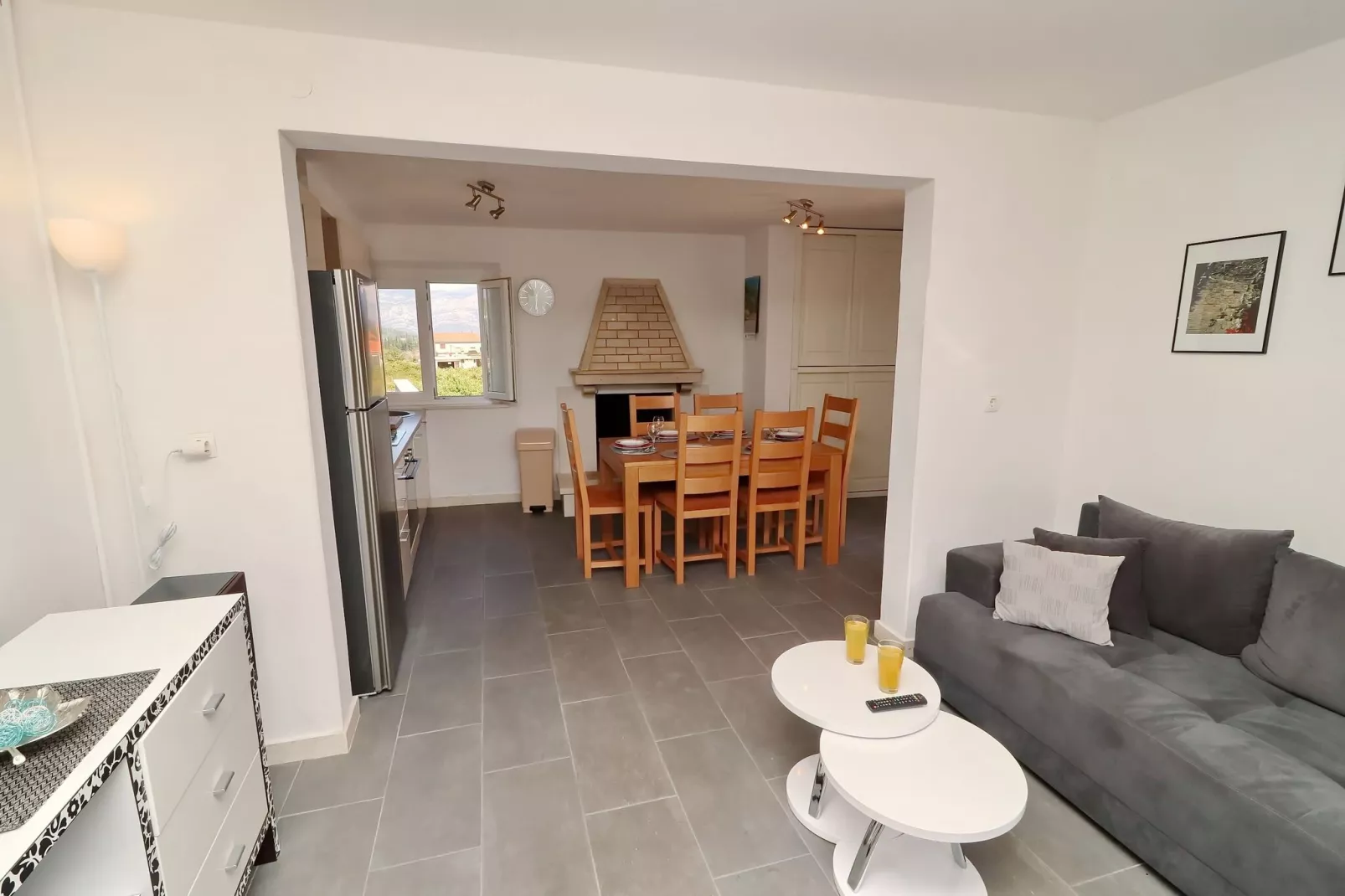 Villa Ivana - Three-Bedroom Villa with Private Pool-Living room