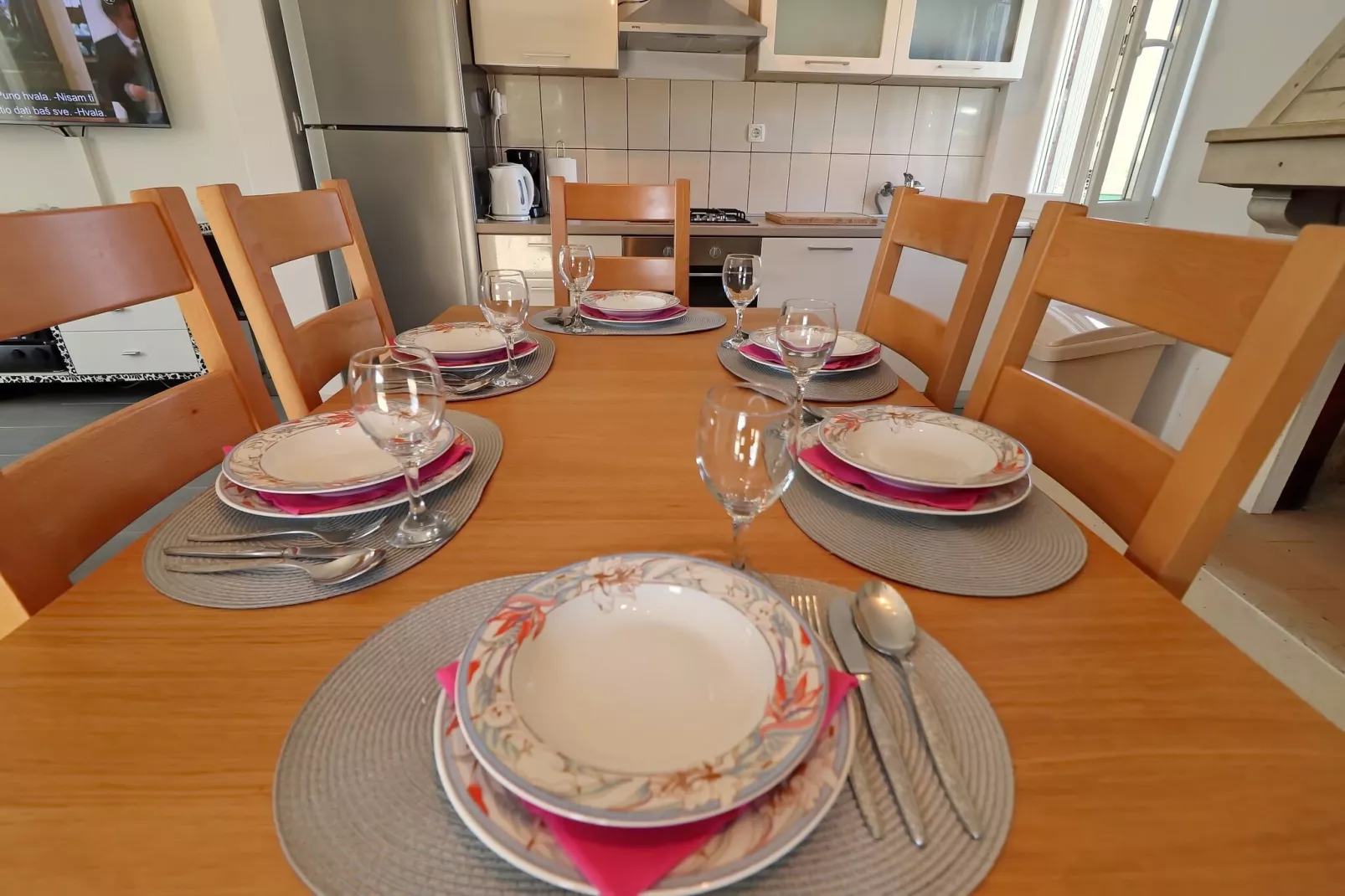 Villa Ivana - Three-Bedroom Villa with Private Pool-Dining room