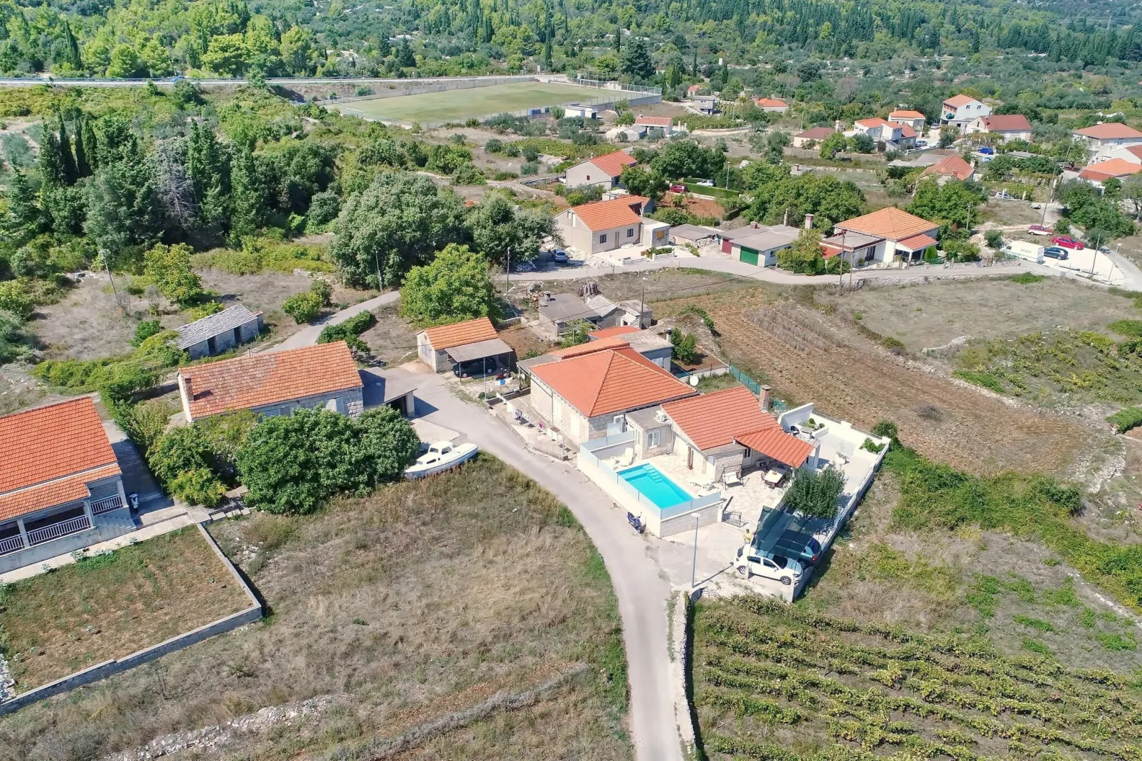Villa Ivana - Three-Bedroom Villa with Private Pool-Outdoor