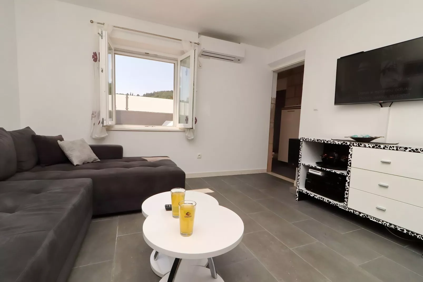 Villa Ivana - Three-Bedroom Villa with Private Pool-Living room