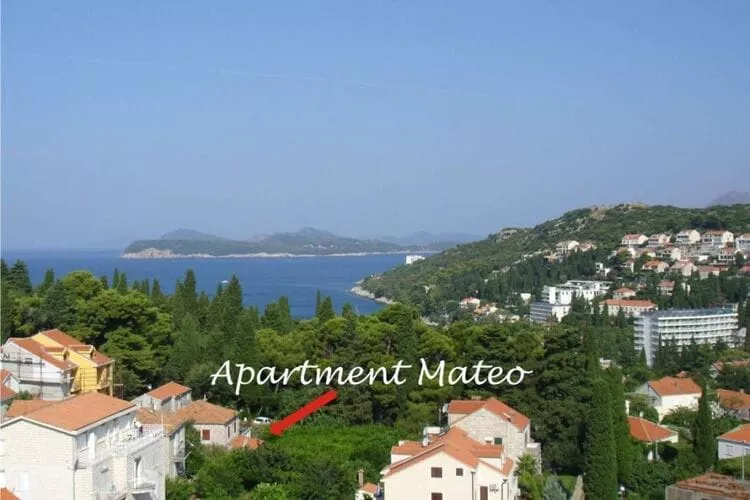 Apartment Mateo Lapad - Studio Apartment with Terrace and Garden View-View