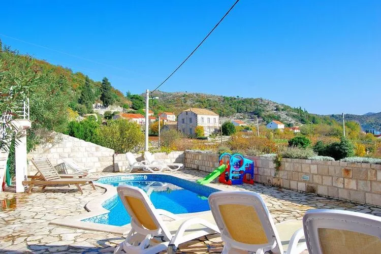 Villa Tony - Five Bedroom Villa with Terrace, Swimming Pool and Sea View-Schwimmbad