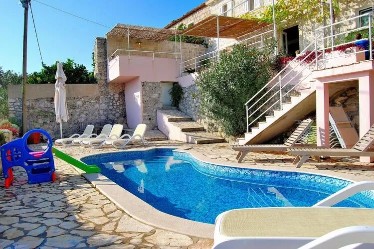 Villa Tony - Five Bedroom Villa with Terrace, Swimming Pool and Sea View-Schwimmbad