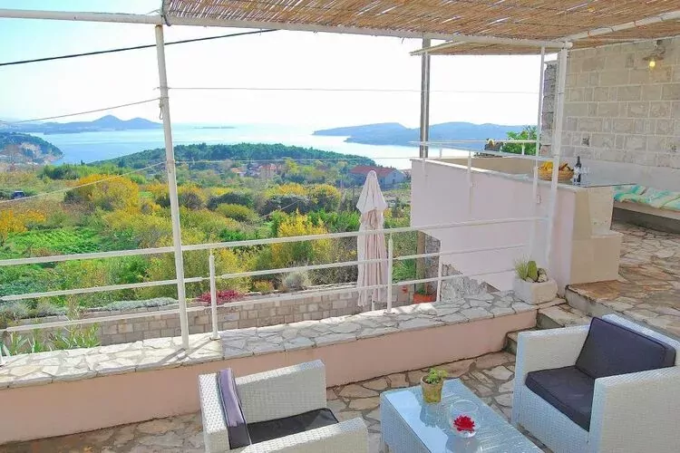 Villa Tony - Five Bedroom Villa with Terrace, Swimming Pool and Sea View-Terrasse