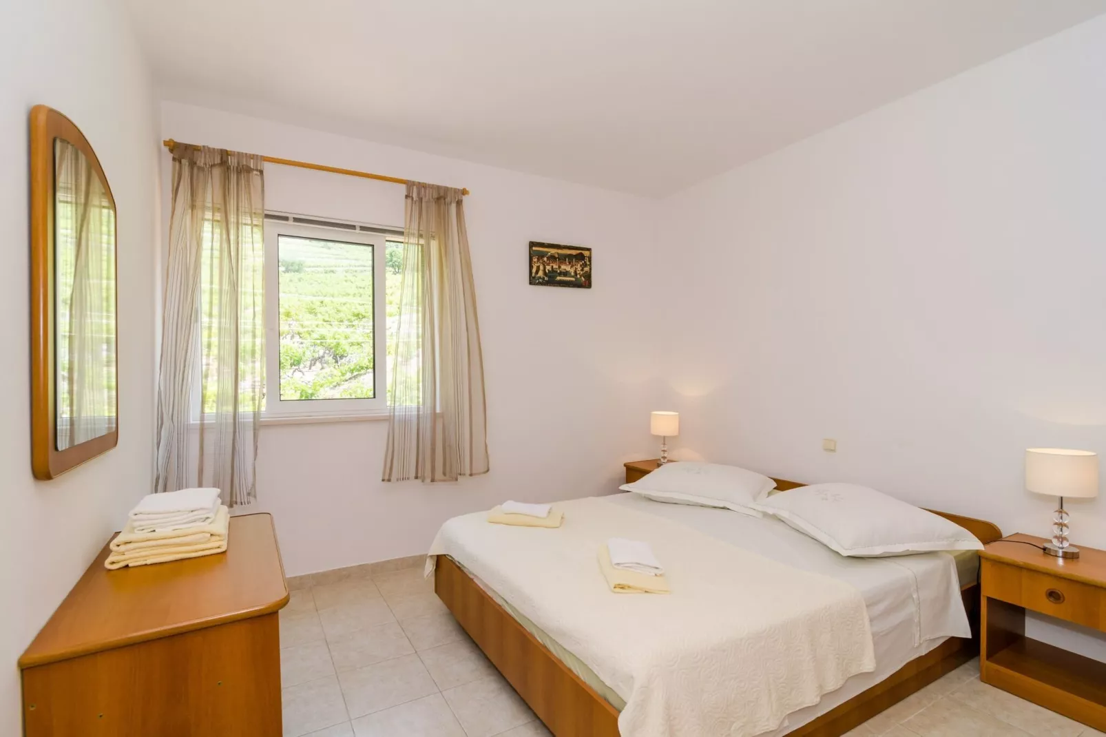 Apartments Villa Dingač-Borak - Comfort Two Bedroom Apartment with Balcony No.6-Chambre