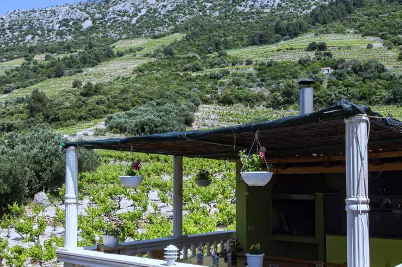 Apartments Villa Dingač- Borak - Standard One Bedroom Apartment with Balcony and Sea View No. 3-Im Freien