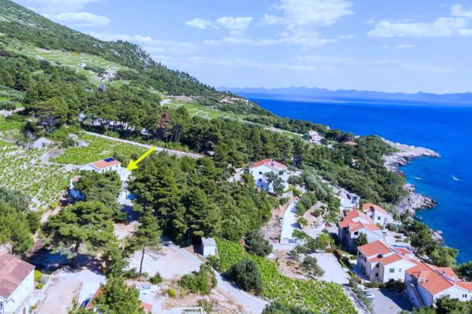 Apartments Villa Dingač- Borak - Standard One Bedroom Apartment with Balcony and Sea View No. 3-Aussicht