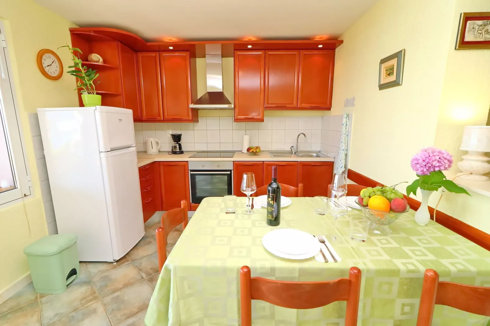 Apartments Stipo - Comfort One Bedroom Apartment with Terrace and Sea View (A1)-Esszimmer