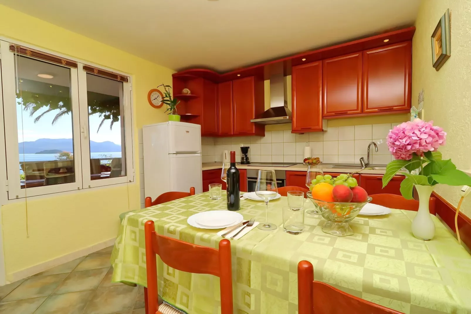 Apartments Stipo - Comfort One Bedroom Apartment with Terrace and Sea View (A1)-Esszimmer