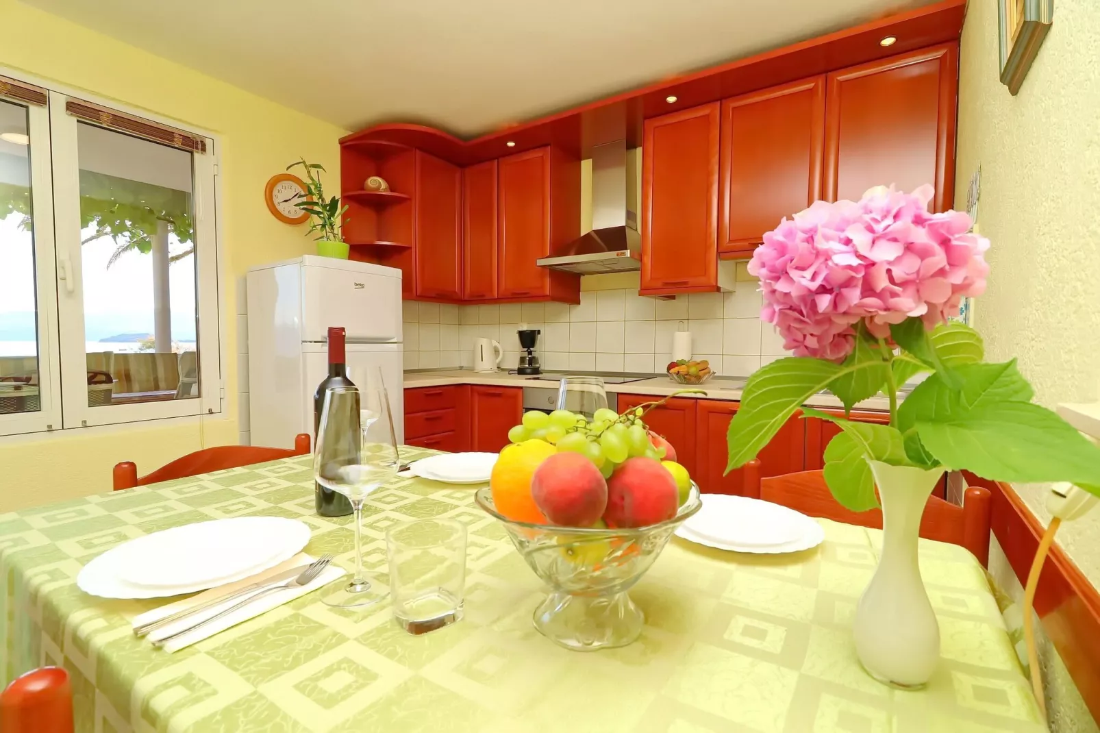 Apartments Stipo - Comfort One Bedroom Apartment with Terrace and Sea View (A1)-Esszimmer