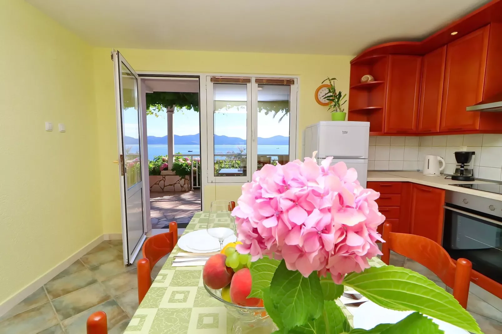 Apartments Stipo - Comfort One Bedroom Apartment with Terrace and Sea View (A1)-Esszimmer