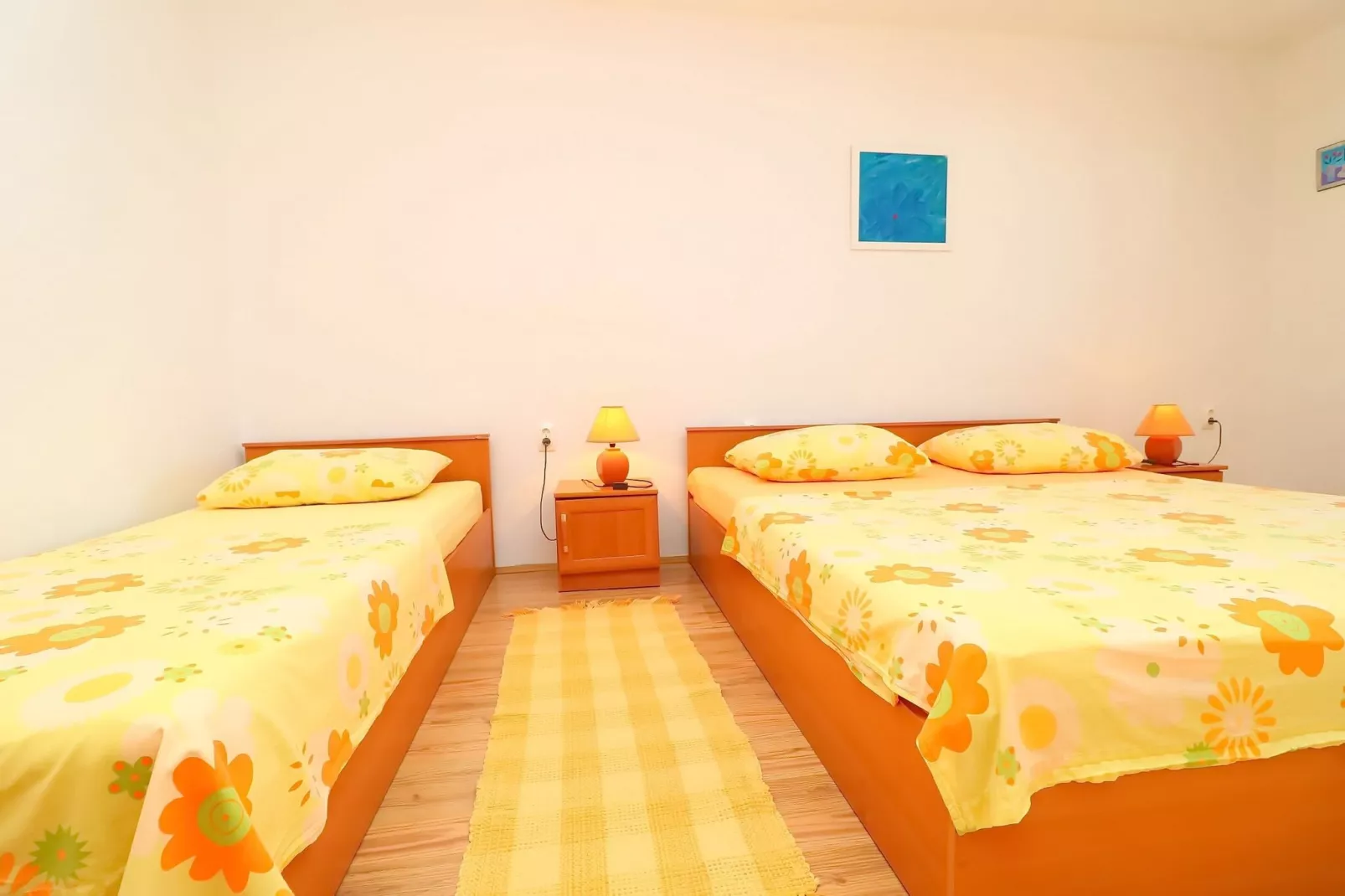 Apartments Stipo - Comfort One Bedroom Apartment with Terrace and Sea View (A1)-Schlafzimmer
