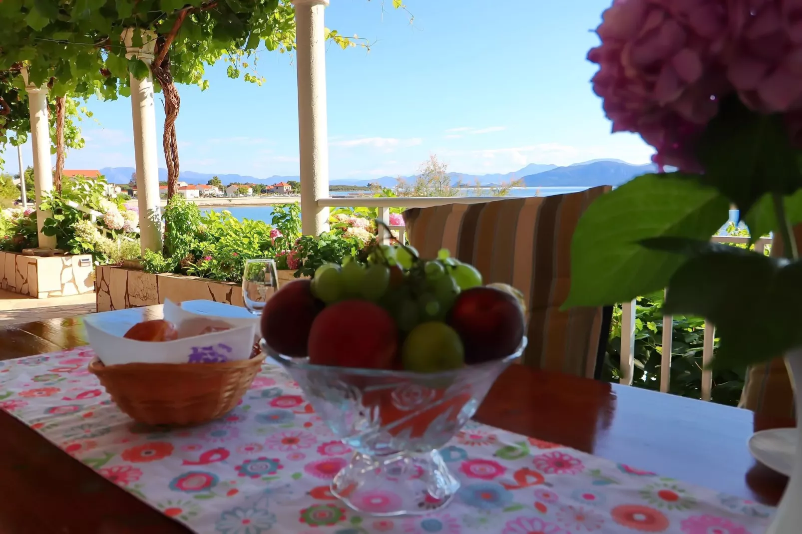 Apartments Stipo - Comfort One Bedroom Apartment with Terrace and Sea View (A1)-Terrasse