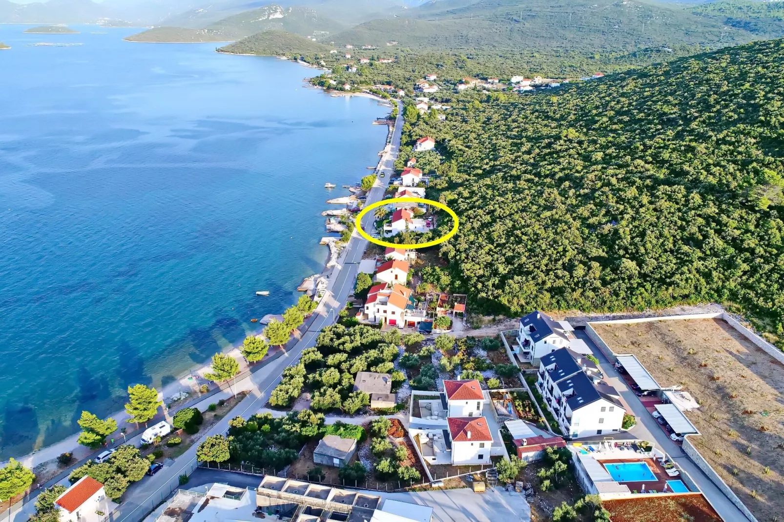 Apartments Stipo - Comfort Two Bedroom Apartment with Balcony and Sea View (A2)-Vue