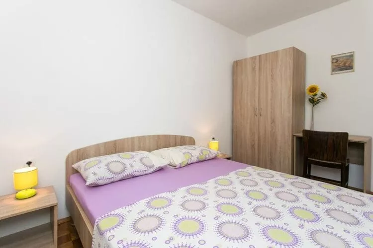 Apartments Stipo - Two Bedroom Apartment with Balcony and Sea View (A3)-Bedroom