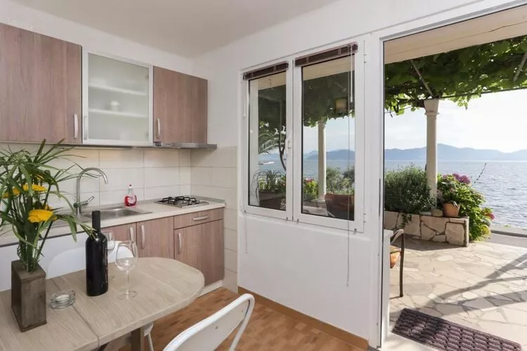 Apartments Stipo - One Bedroom Apartment with Terrace and Sea View (A4)-Indoor
