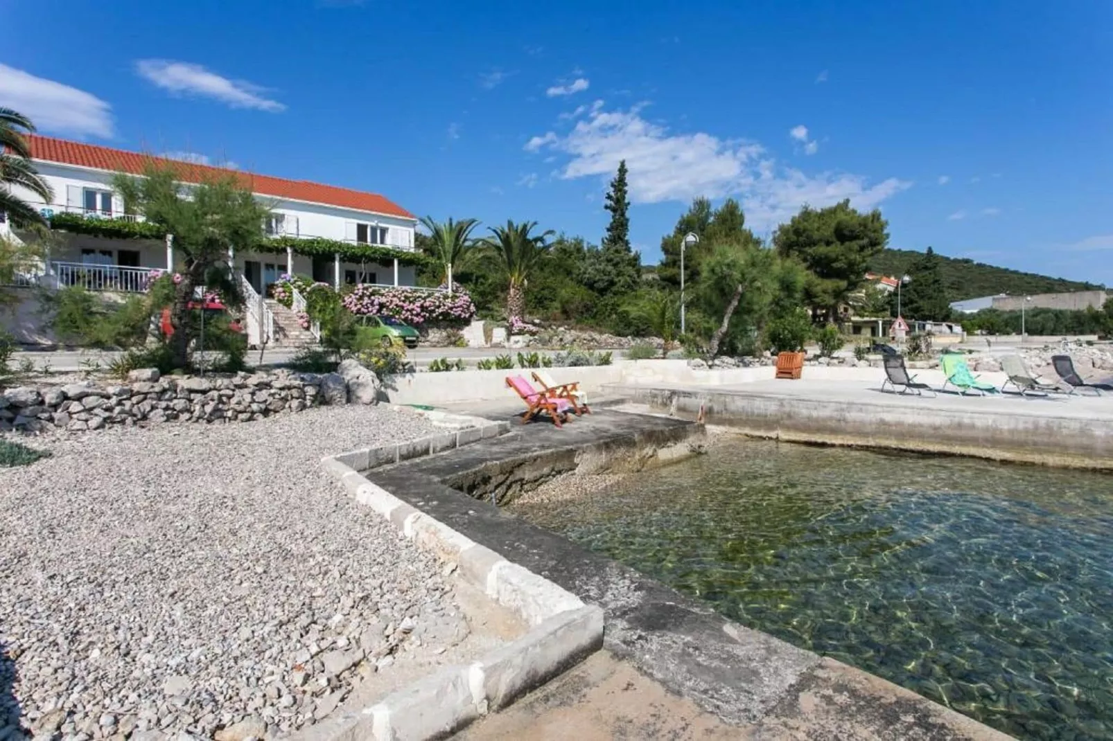 Apartments Stipo - One Bedroom Apartment with Terrace and Sea View (A4)-View