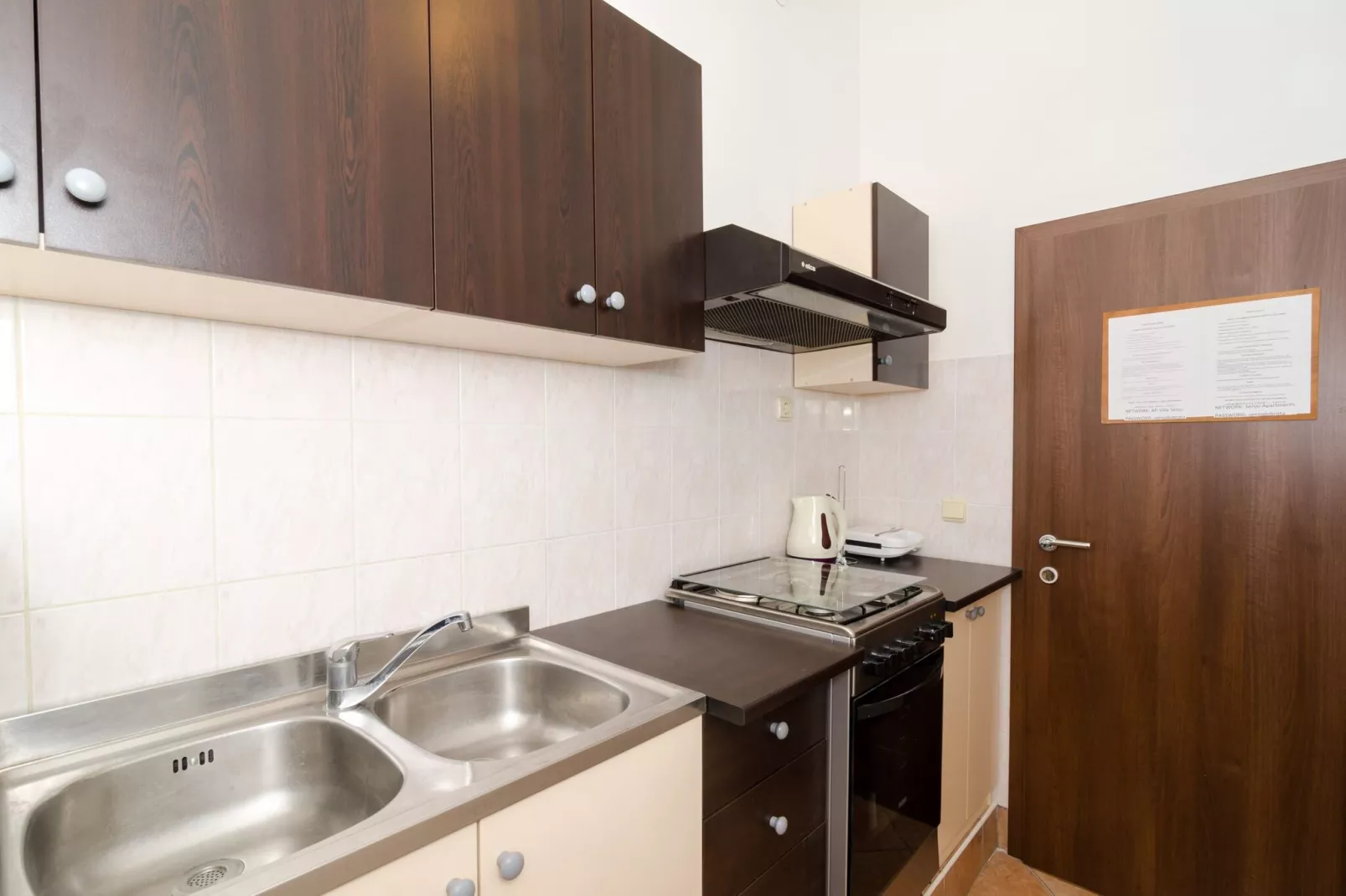 Apartments Senjo - Studio Apartment with Balcony with Side Sea View (Apartman 4)-Cuisine