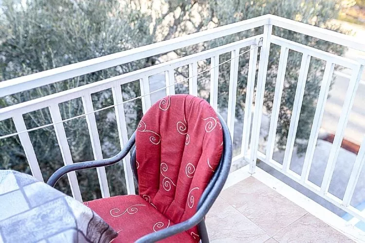 Apartments Senjo - Studio Apartment with Balcony and Garden View (Apartman 5)-Balcon-terrasse