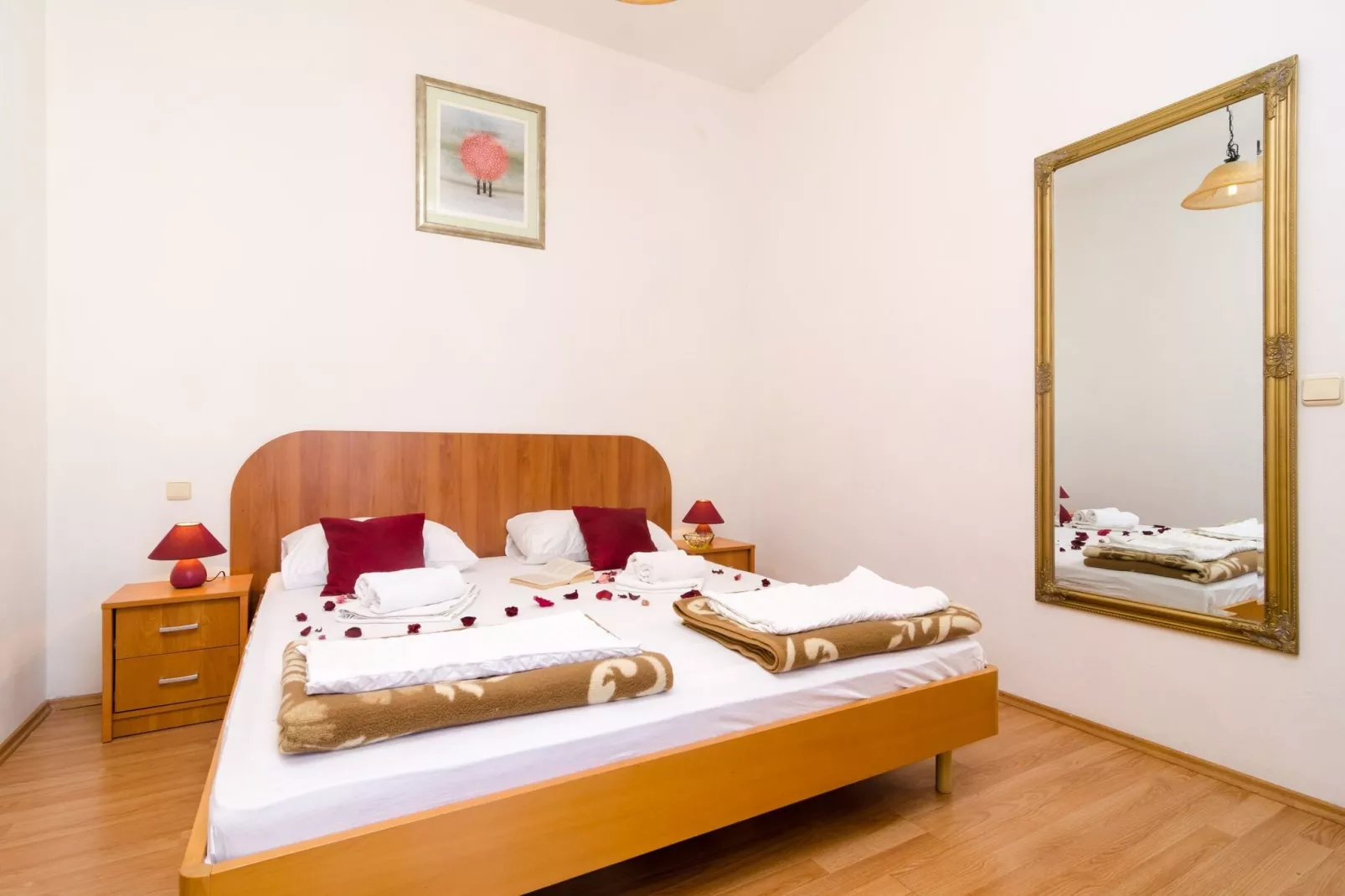Apartments Senjo - One Bedroom Apartment with Balcony and Sea View (4 adults) (Apartman 3)-Chambre