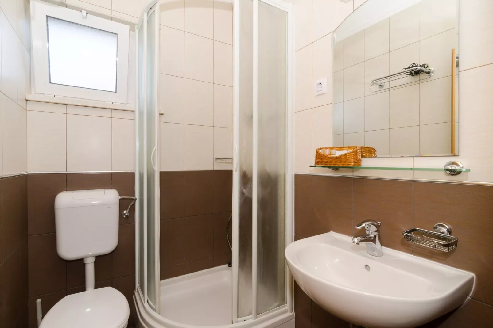 Apartments Senjo - Studio Apartment with Balcony and Sea View (Apartman 2)-Salle de bain