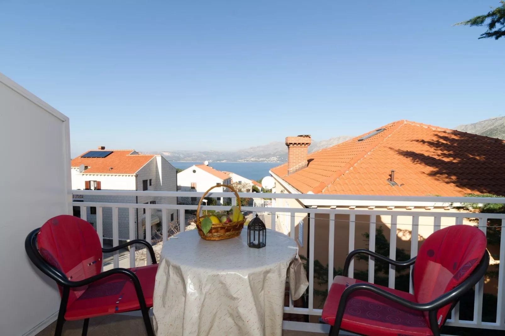 Apartments Senjo - Studio Apartment with Balcony and Sea View (Apartman 2)-Balcon-terrasse