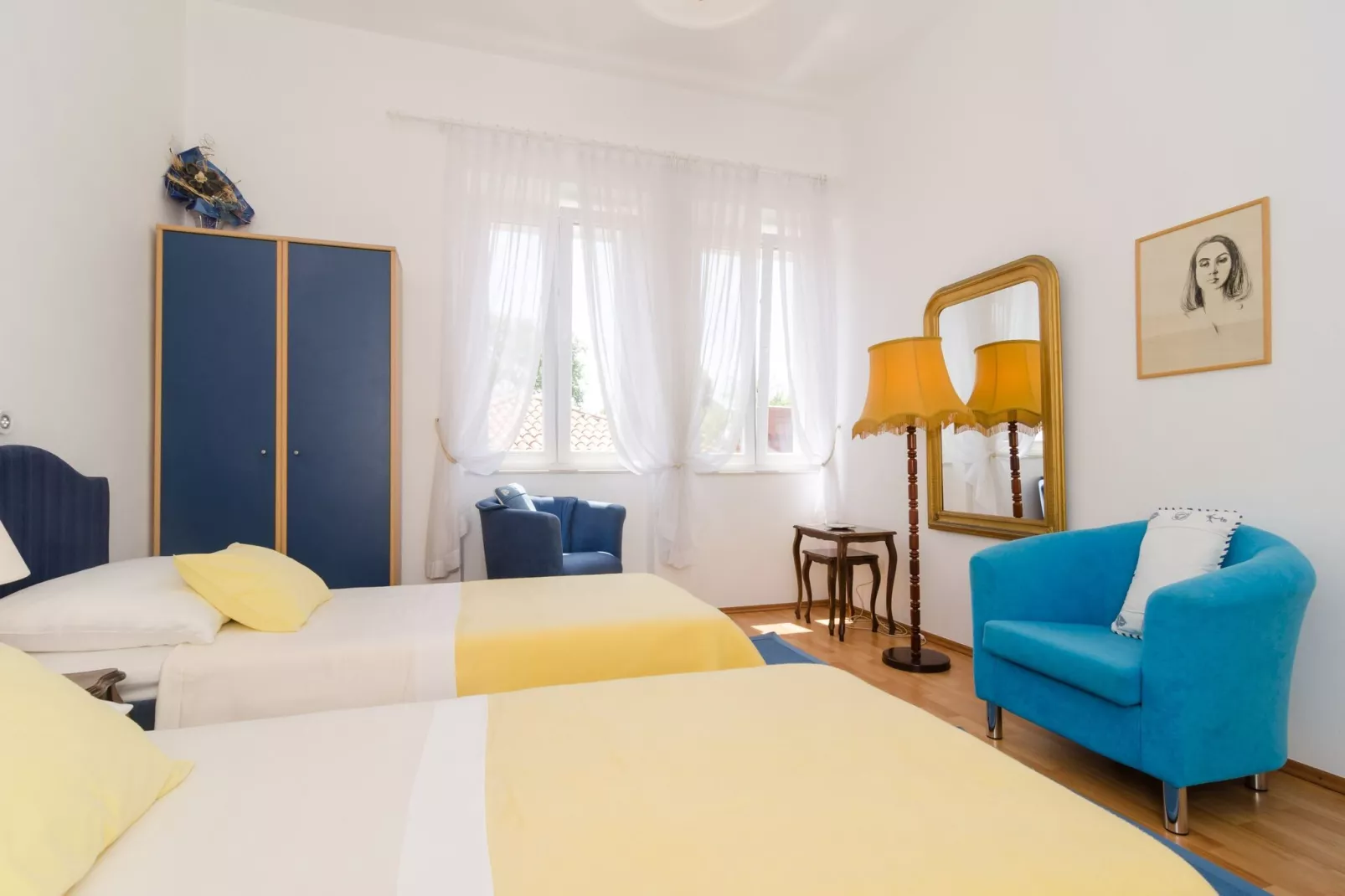 Villa Gemma - Four Bedroom Villa with Terrace and Swimming Pool-Bedroom